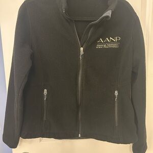 Black AANP Fleece Jacket Women’s Medium